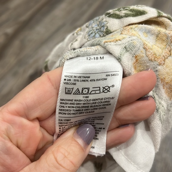 🦄 5/25 Baby Linen Shorts - Picture 5 of 5